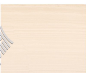Ivory wooden ultra-thin translucent slab - product photo