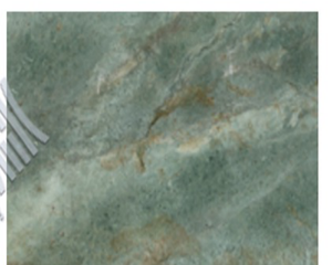 Peacock Green ultra-thin translucent slab - product photo