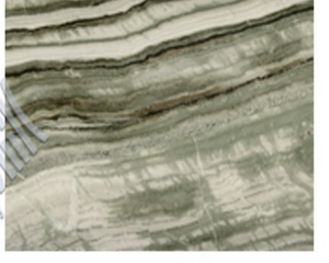 Verde Utopia ultra-thin translucent slab - product photo