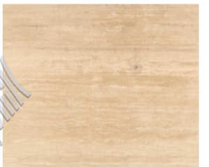 Beige Travertino ultra-thin translucent slab - product photo