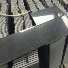 China Most Popular G654 Dark Grey Granite for Flooring Tiles Paving Stone Customized Size