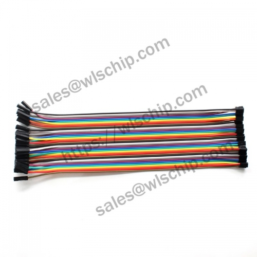 Dupont cable 2.0 to 2.54 2Pin to 1Pin female to female length 20cm cable