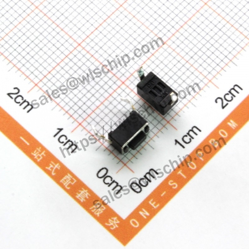 3 * 6 * 4.3MM DIP 2Pin copper feet micro-touch touch switch
