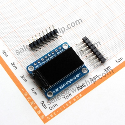 0.96-inch 8-pin TFT color display SPI interface