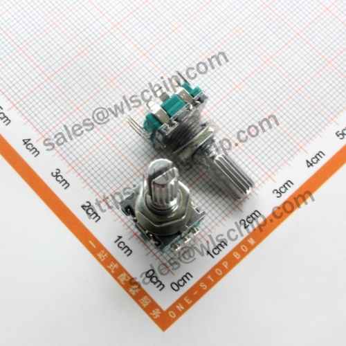 Potentiometer with switch EC11 Rotary encoder Plum handle 20mm