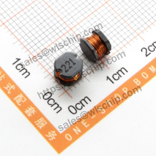 CD54 Power Inductor 220UH Printing 221 SMD Volume 5 * 5mm