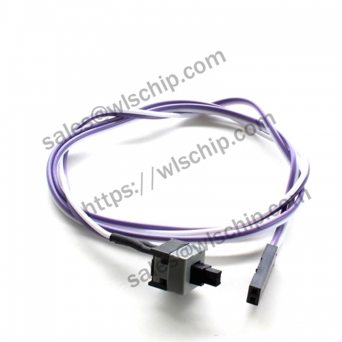 Purple white computer restart switch line length 50CM