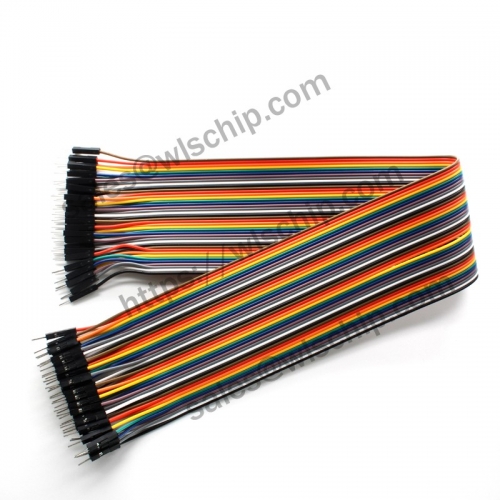 Dupont cable length 40cm male to male connecting line color line