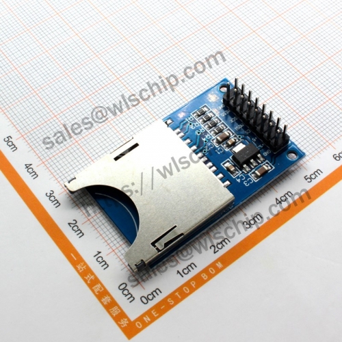 SD card reading and writing module single chip microcomputer SD SPI interface SD card socket SD card module