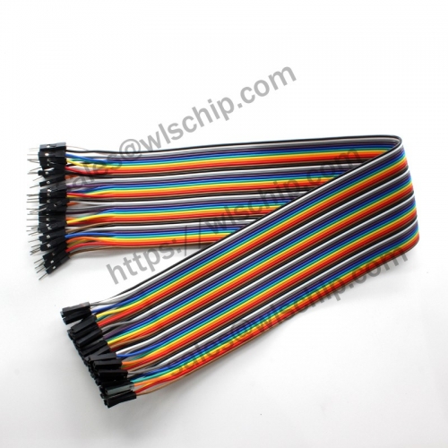 Dupont line length 40cm male to female connecting line color line