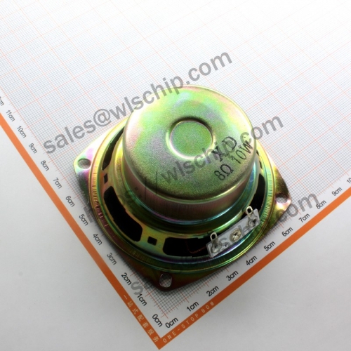 3-inch diameter 77mm square dual internal magnetic 16-core full-range speaker 8Ω 10W speaker