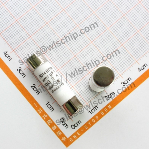 High quality R014 fuse 500V 2A ceramic fuse