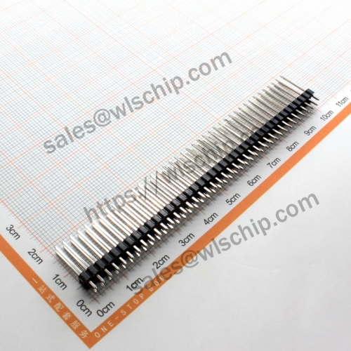 Double row pin header 2 * 40Pin 17mm pitch 2.54mm high quality