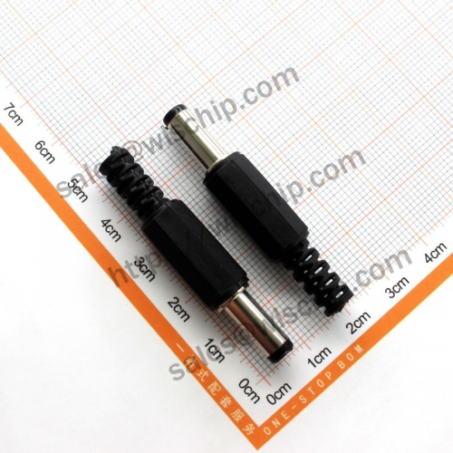 Connector 5.5 * 2.5 long DC power plug 14mm high quality