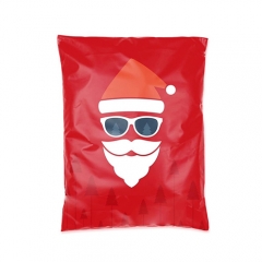 Custom Christmas Self Adhesive Shipping Bags Santa Design Poly Mailers 10 X 13 Inch