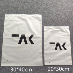 Custom Reclosable Matte Printed Plastic zipper Bag with Slider zipper for Clothing Storage Packaging