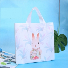Plastic Biodegradable Gift Bags Large Merchandise Bags Retail Shopping Bags with Handles