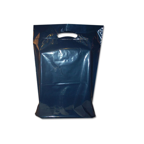 Customized PE Foldable Plastic Die Cut Promotional Bag, Reusable PP Plastic Shopping Bag