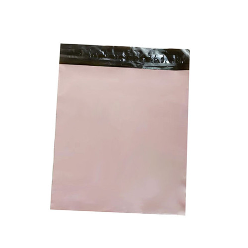 cornstarch made biodegradable plastic shipping courier mailing bag with handle