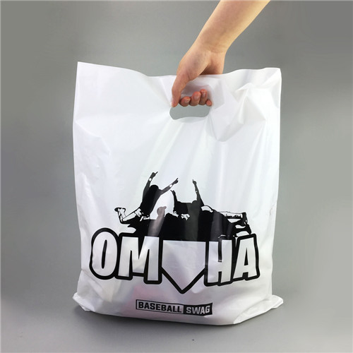 Custom Ldpe Hdpe Heavy Duty Shopping Custom Wholesale Biodegradable Plastic Die Cut Bag