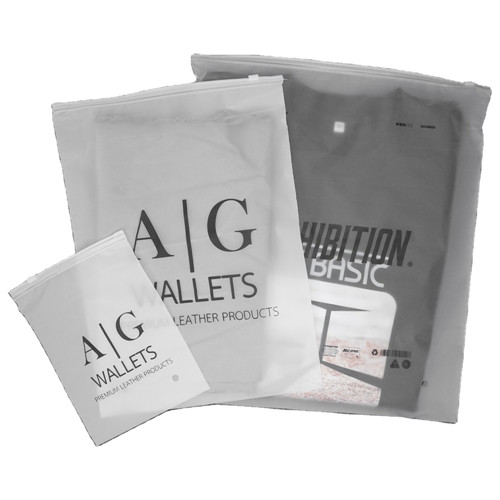 Custom low MOQ zipper printed logo plastic bags accessories