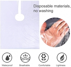 No Water Wash Transparent Color Disposable Cloth Hairdressing Shop Baking Oil Dyeing Hair Care Factory Direct Sales
