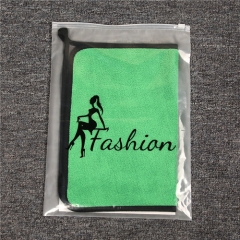 Biodegradable Frosted Matte zipper OEM Waterproof Bag Zipper PlasticBag