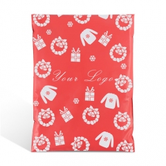 Whole Custom Printed Poly Padded Envelopes Christmas gift packaging bag poly mailer