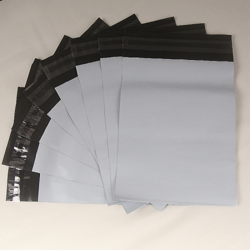 Cheap grey shipping delivery self adhesive poly envelope plastic delivery mailing bag
