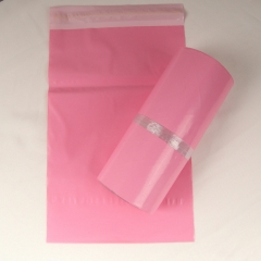 pink shiny color plastic mailing bag compostable mailing bags