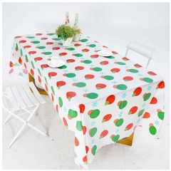 Guangzhou Lefeng Manufacturer Stamping Rectangular Plastic Table Cover tablecover waterproof For Party