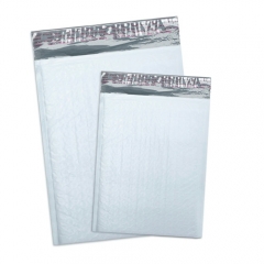 Custom Co Extruded Waterproof Poly Bubble Mailer Bags Shockproof Air Shipping Envelope Bag With Bubble Mailing Wrap