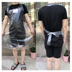 Lefeng Manufacturer Custom Amazon Use Pe General Plastic Apron For Household Use