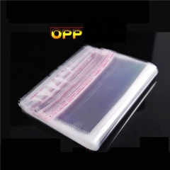 Custom Transparent Opp Bag Manufacturer Packaging Clear Plastic Self-Adhesive Cellophane Bags