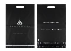 Decorative Courier Bag Poly Mailers Wholesale Custom Logo With Handle Poly Bags For Clothes