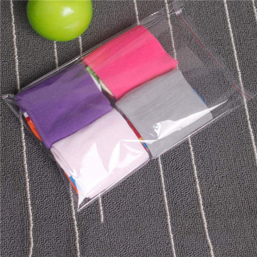 Transparent Plastic Packing Bag Double Layer Opp Adhesive Sticker Self-Adhesion Ornament Bags Convenient