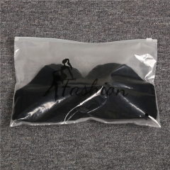 Custom Printed Sealed Plastic Zipper Lock Bags With Own Logo For Clothes