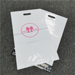 Factory Custom Double Tape Pink Poly Mailer Envelope Shipping Plastic Packaging Bag With Handle