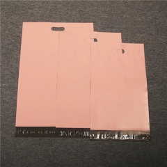 Custom Printed Light Baby Pink Poly Mailers Envelope Mailing Plastic Shipping Packaging Bag Factory