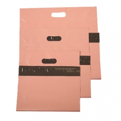 Bespeak Wholesale Thank You Mailer Courier Envelope Plastic Packaging Handle Bag For Shipping