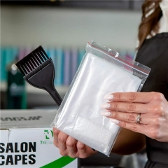 Manufacturer Custom Salon Disposable Capes Hairdressing Capes Barber Cape Plstic For Barber Salon