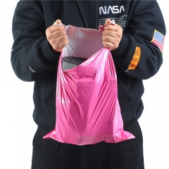 Wholesale Custom Printed Poly Pink Mailers Courier Mailing Bags For Air Express Shipping