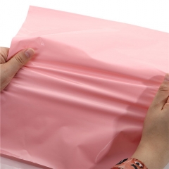 Custom Poly Mailer Bag Envelopes OEM Plastic Shipping Mailing Postal Mailers Pink For Clothing