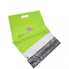 Thank You Plastic Courier Poly Mailer Custom Logo Printed Poly Mailing Bags with Handle