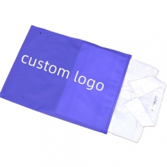 Custom Ziplock Frosted Plastic Bag Zipper Apparel Clothing Packaging Bag Apricot Black Pink Purple Zipper Bags Plastic