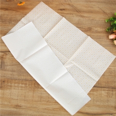 Custom Rectangle Free Sample Waterproof Disposable Paper Table Placemats For Restaurant