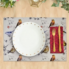 Custom Printed Paper Table Cover Disposable Table Placemat Paper For Restaurants