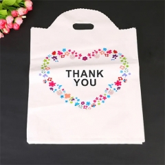 Wholesale Custom Eco Friendly Shopping Plastic Carrier Bags Carry Thank You Plastic Bag With Handle