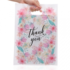 Hot Sell High Quality Custom Thank You Plastic Packaging Bag For Clothes Shopping Plastic Bags With Logos