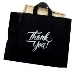 Custom Printed Ldpe Hdpe Designer Reusable Plastic Shopping Carry Bags With Handle